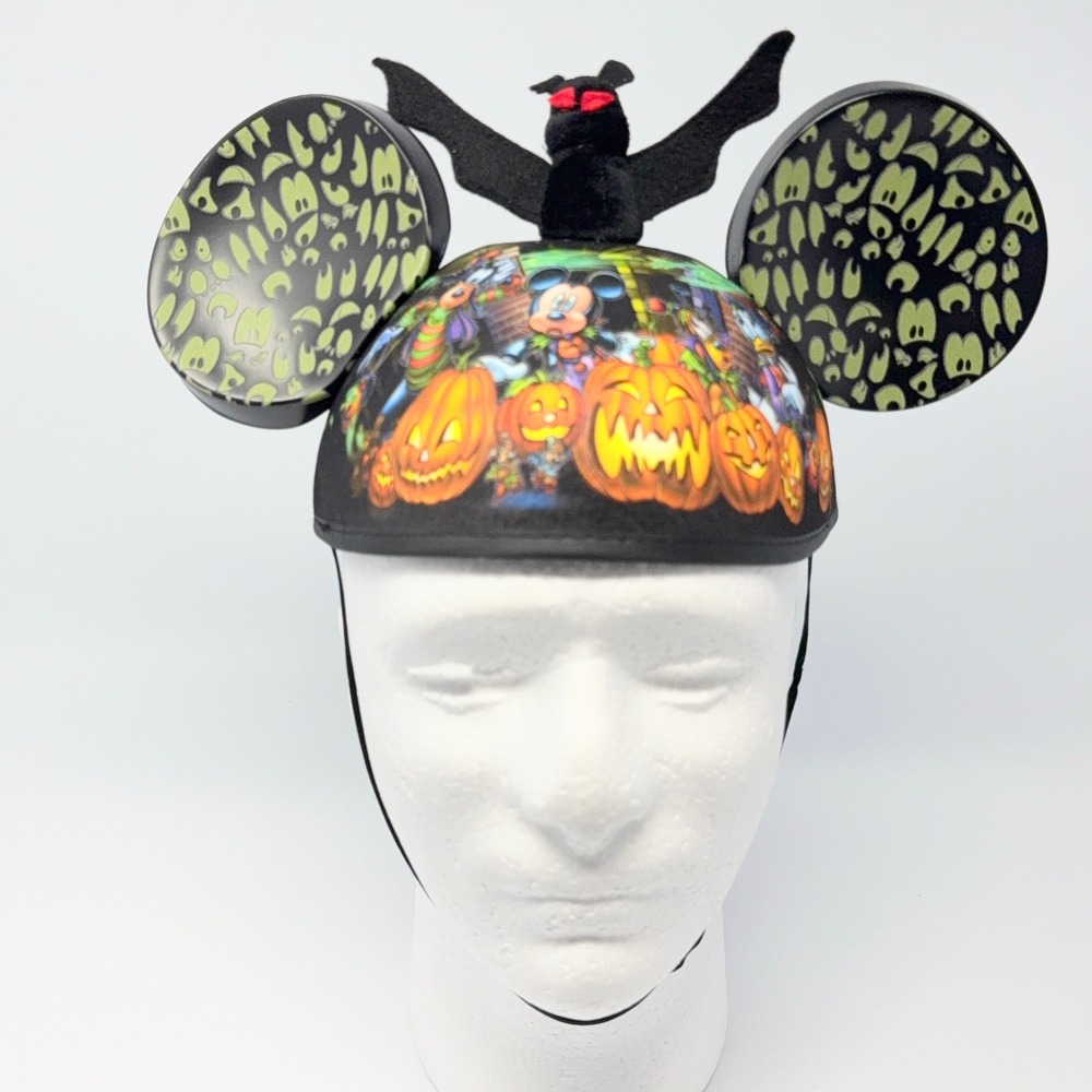 Disney Parks Halloween Mickey Mouse Ear Hat S535-6287-3-14097 Adult Black